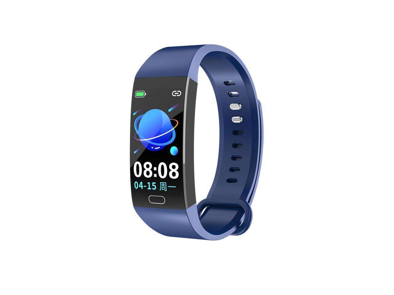 IP67 Waterproof Color Screen Smart Bracelet Heart Rate Detection Sleep Monitoring Sports Bracelet For IOS Android Phone
